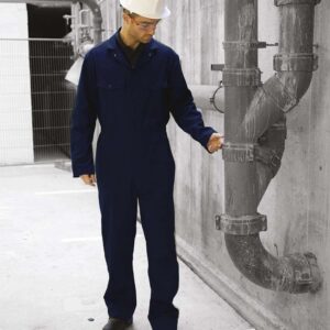 Stud Front Coverall
